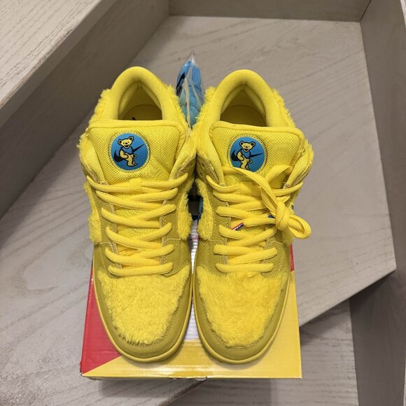 Nike SB Dunk Low Grateful Dead Yellow - Picture 1 of 16